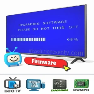 Firmware para Smart TV – Solución a pantalla negra, errores de arranque y actualización de software