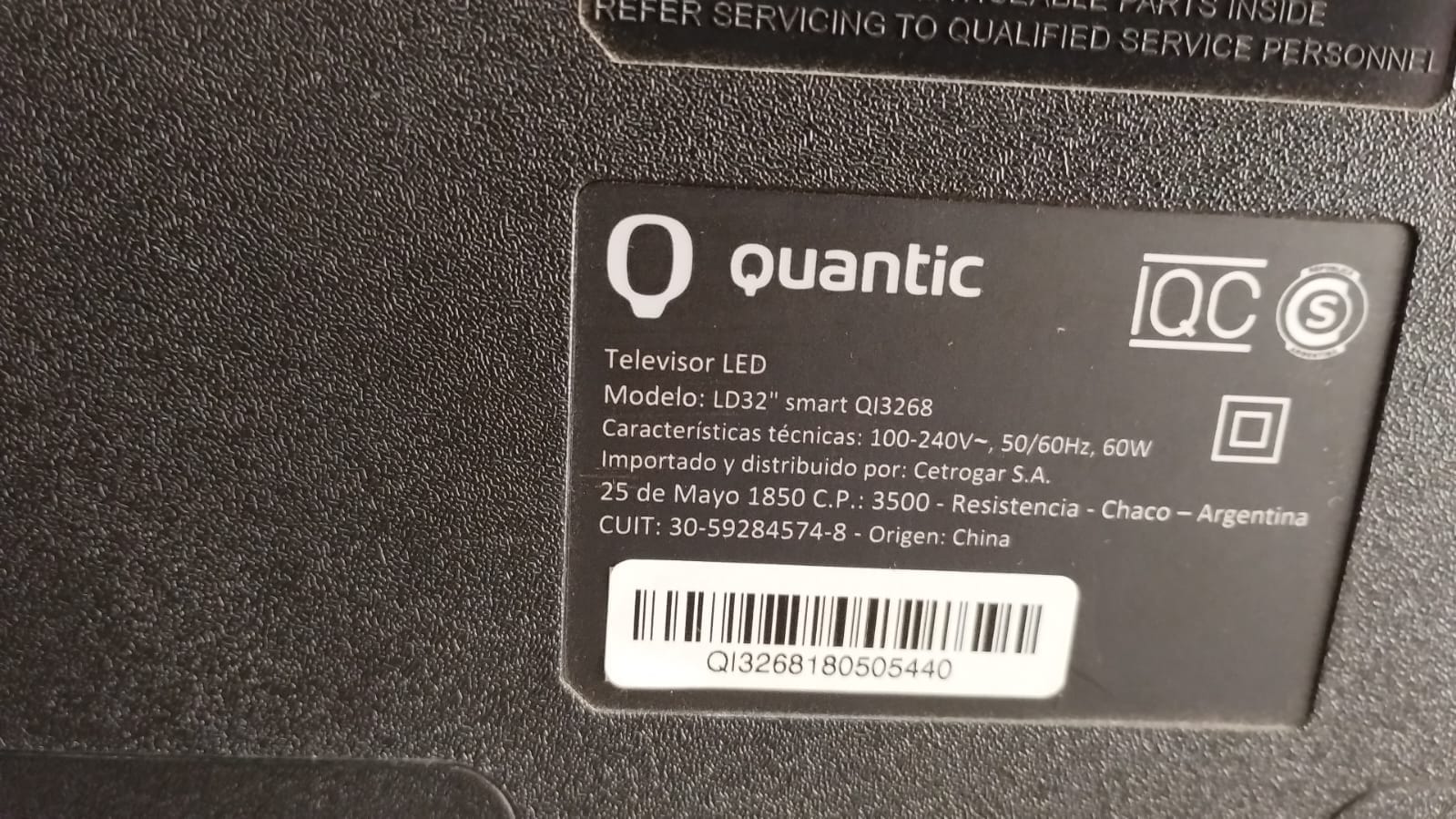 Cómo actualizar mi Smart TV forzado para QUANTIC QI3268 – firmware Solución a TV con pantalla negra o congelado en el logo - Imagen 3