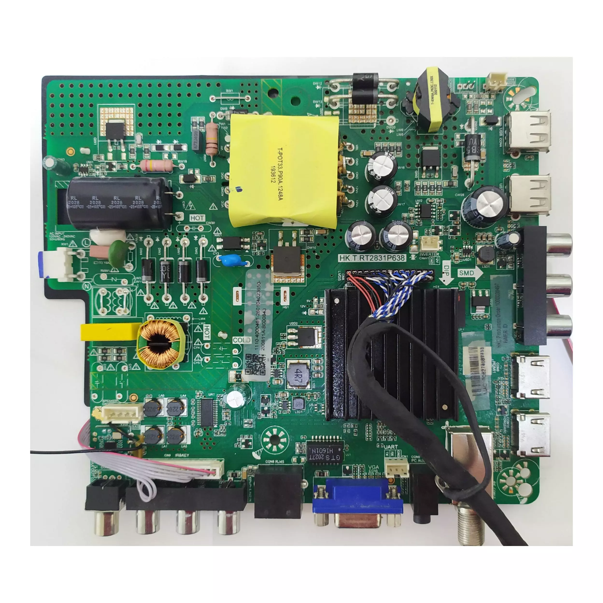 Software por USB para TV Panoramic PA-43SA2643 –Mainboard: HK.T.RT2831P638. solución a falla de logo - Imagen 2